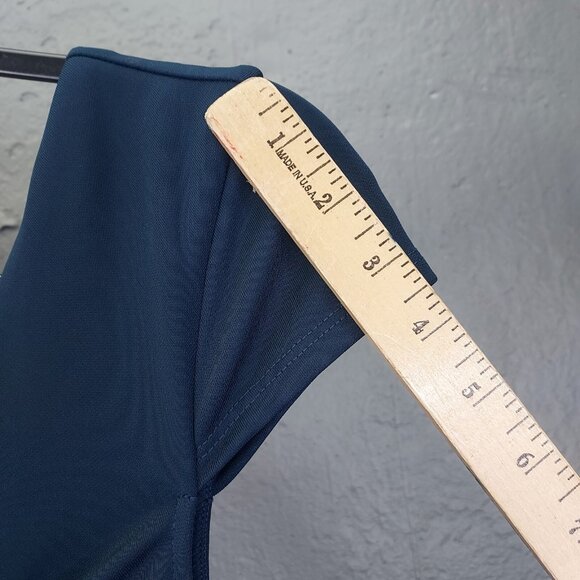 Cinq à Sept Formal Maxi Dress Women's Sz 0 Blue Lucca Cap Sleeve V-Neck Gown NEW - Picture 11 of 16